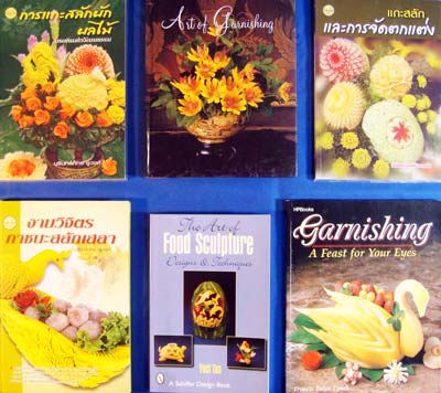 veggie carving books