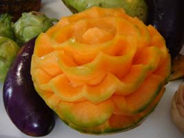 fruit carving