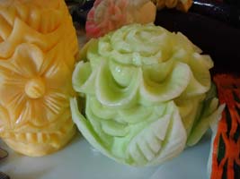 fruit carving