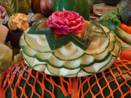 fruit carving